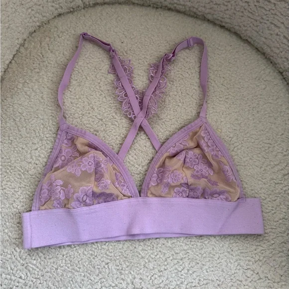 NWOT Pink Bralette | M | Purple - Picture 1 of 6